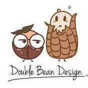 Double Bean Design l 孖豆工作室 Logo